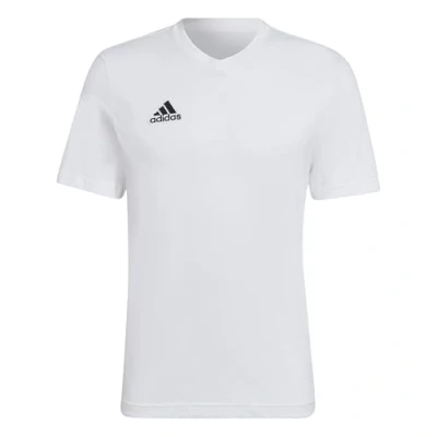 Bild av adidas För Män Entrada 22 Tee (Plus Size), White, L Extra Tall