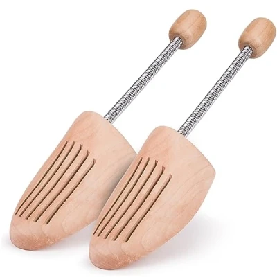 Bild av SULPO 1 par skoträd träskoblock stövelsträckare skobår stövelformare skoformare skoformshållare träsko stretcher fuktabsorption, par, XS / 4 UK W 5 37 38 EU