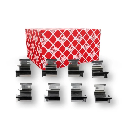 Bild av FEBI BILSTEIN 182710 Kit d&#039;accessoires, plaquette de frein à disque Essieu avant, arrière CITROËN: C1 I, C4 I 3/5 portes