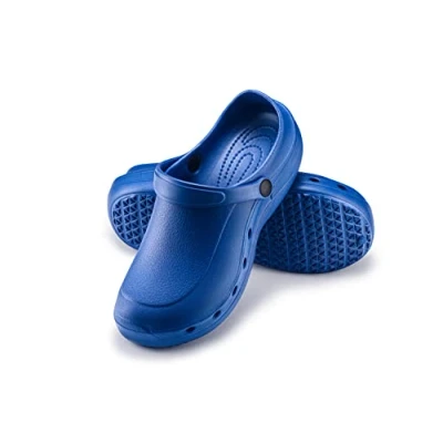 Bild av ESTRO Trädgårdsskor Herr Tofflor Dam Unisex Trädgård Clogs Gummi Lätta Sommar F92 (38, Blå)