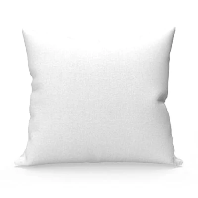 Bild av Taie d&#039;oreiller en coton 57 fils 63x63 cm UNI blanc, par Soleil d&#039;ocre