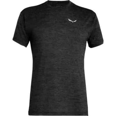 Bild av Salewa PUEZ melange DRY Tshirt med print, Storlek: 54, Black out