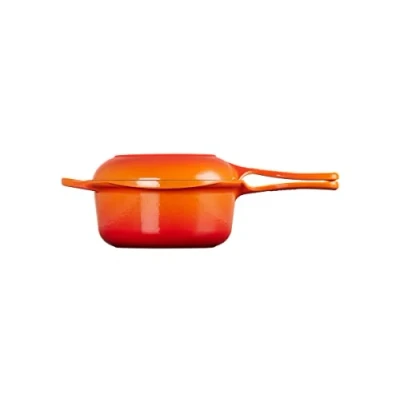 Bild av Le Creuset Signature 2 i 1 Marmitout, gjutjärn, Ø 22 cm, 2,3 L, ugnsröd