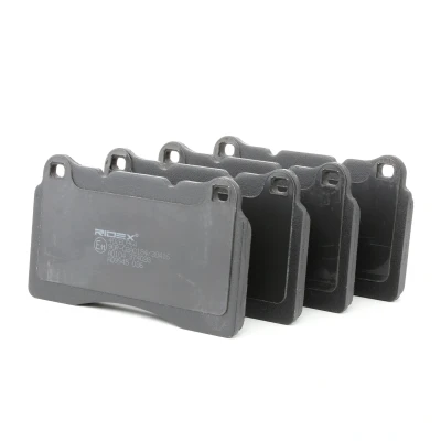 Bild av REMSA 0666.10 Jeu de plaquettes frein Essieu avant avec feuille collante accessoires RENAULT: MEGANE 3 Coupe, VOLVO: S60 I, V70 2