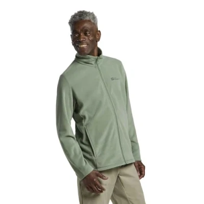 Bild av Jack Wolfskin Taunus Fz M fleecejacka, Eukalyptus, herr,