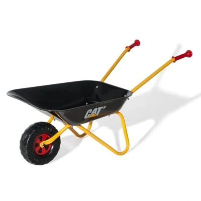 Bild av Rolly Toys metallschubbvagn CAT skjutvagn (för barn från 2,5 år, metallskål, tål belastning upp till 25 kg, plastgrepp) 271818