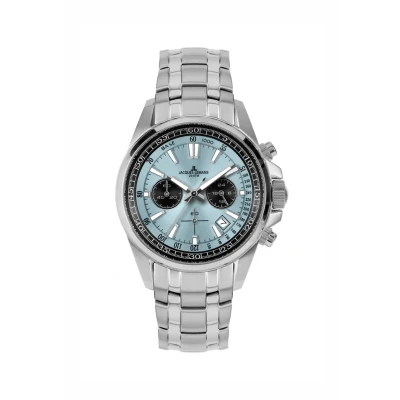 Bild av Jacques Lemans Liverpool Kronografklockor, Storlek: One Size, Steel light blue