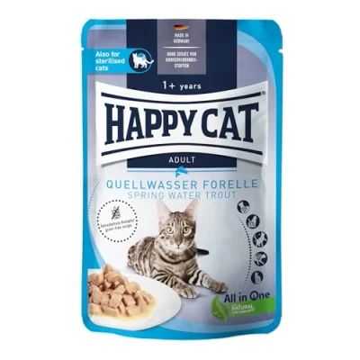 Bild av Happy Cat Culinary Meat i sås källvatten öringpåse 85 g