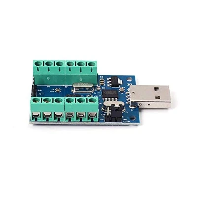 Bild av DollaTek USB gränssnitt 10 kanaler 12 bit ADC datainsamling STM32 UART kommunikation