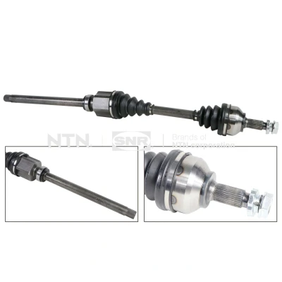 Bild av SNR DK59.004 Arbre de transmission Essieu avant droit 981, 955 CITROËN: C5 3, Jumpy II Van, III Break, PEUGEOT: Expert Tepee