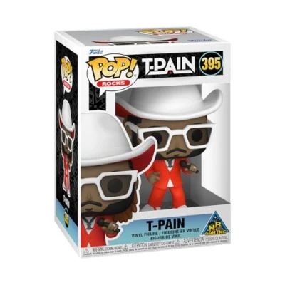 Bild av Funko POP! Rocks: T Pain Vinylfigur för samlare Presentidé Officiell Merchandise Leksaker barn &amp; vuxna Musikfans Modellfigur och utställning