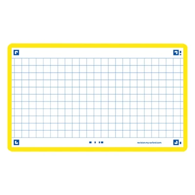 Bild av Oxford Flash 2,0 flashkort A7 75 x 125 mm rutig 5 gul 80 stycken