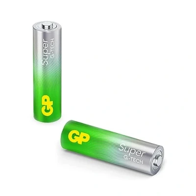 Bild av AA batteri GP alkaliskt Super 1,5 V 2 stycken