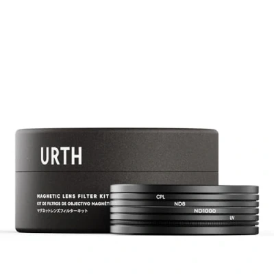 Bild av Urth 55mm Magnetiskt Linsfilterkit — ND8, ND1000, CPL, UV (Plus+)