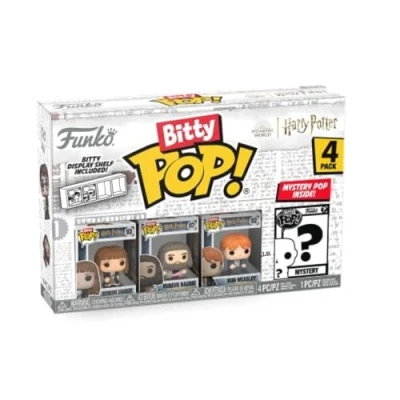 Bild av Funko Bitty Pop! Mini jouets de collection Harry Potter (Les styles peuvent varier) 4 en paquet