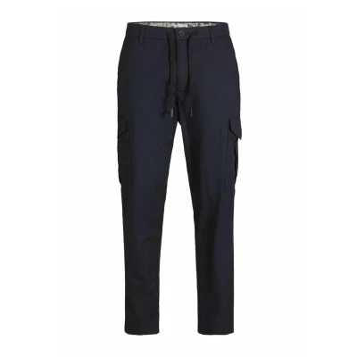 Bild av Jack &amp; Jones Karotten FIT Cargobyxor, Storlek: 28x32, Dark navy