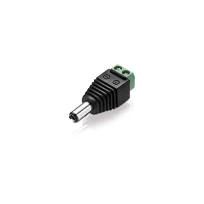 Bild av Adapter DC hålkontakt 5,5 x 2,5 mm/tvåpoligt terminalblock, 1 st
