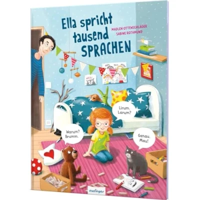 Bild av Ella spricht tausend Sprachen: Liebevolles Mitmachbuch für Spaß an Sprache