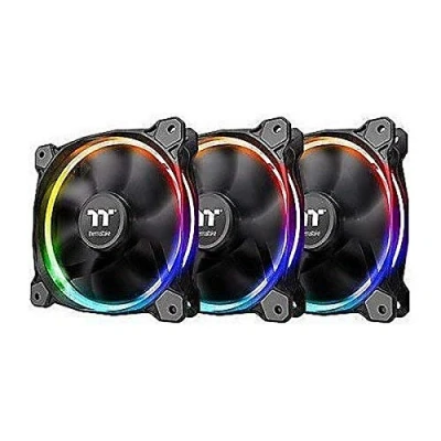 Bild av Thermaltake Riing 12 RGB Sync Edition fodralfläkt (3 pack, kompatibel med ASUS, Gigabyte, MSI, Asrock och Biostar)