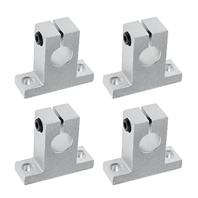Bild av 4 st SK12 linjär axel stöd fäste montering 12 mm CNC rörelse boll glidenheter skena guide lager för 3D skrivare fleraxlig maskin