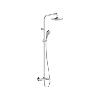Bild av Hansgrohe Vernis Blend showerpipe with thermostatic mixer, Ø200mm head shower, chrome