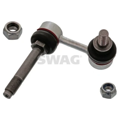 Bild av SWAG 82 94 8142 Biellette de barre stabilisatrice Essieu avant gauche 110 M14 x 1,5, M12 1,25 avec écrou Acier INFINITI: M Berline, Q50 Berline