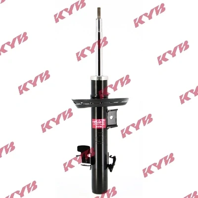 Bild av KYB 3358017 Amortisseur Essieu avant gauche Pression de gaz Système bitube Jambe suspension Goujon en haut, Collier bas
