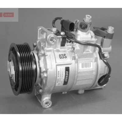 Bild av DENSO DCP02044 Compresseur De Climatisation 6SEU14C PAG 46 R 134a AUDI: A4 B8 Berline, Avant