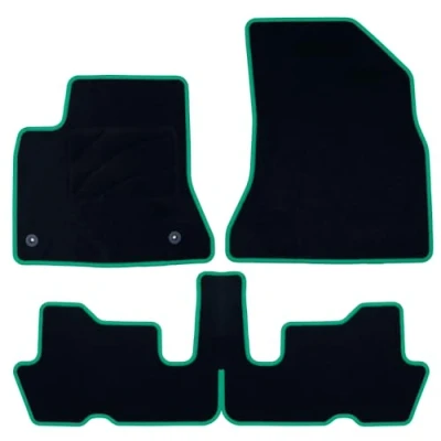 Bild av OCC DESIGN Skräddarsydd Citroen C4 Picasso Matta (2006 2013) CP Ribet Grön