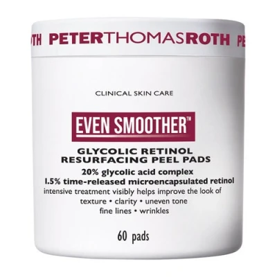Bild av Peter Thomas Roth EVEN SMOOTHER Glycolic Retinol Resurfacing PEEL PADS Ögonvård, Storlek: One Size, 0