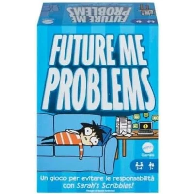 Bild av Future Me Problems Sarah&#039;s Scribbles Kortspel med 2 däck, till 4 spelare, perfekt för familjekvällar, leksak, 7+ år, HPH14