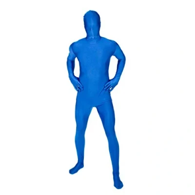 Bild av MSUIT Second Skin Halloween maskeraddräkt, BLÅ, XL