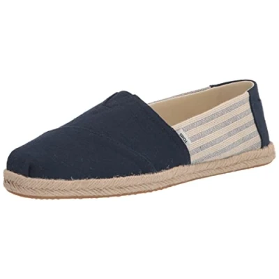 Bild av TOMS Alpargata Vegan Espadrillos, Storlek: 35.5, Navy Bomull
