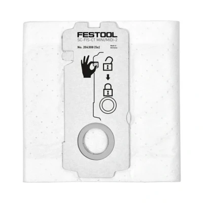 Bild av FILTERSÄCK SELFCLEAN SC FIS CT MINI/MIDI 2/5 5ST Beijerbygg Byggmaterial