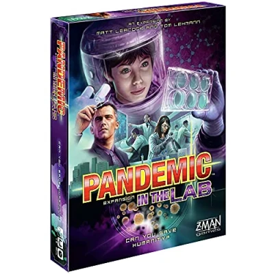 Bild av Z Man Games, Pandemic in the Lab, Board Game EXPANSION, Ages 8+, For 1 to 6 Players, 45 Minutes Playing Time