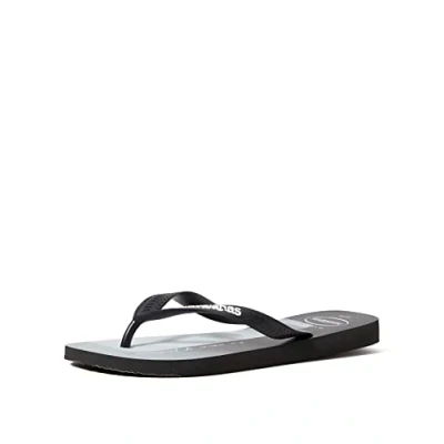 Bild av Havaianas herenslipper, zwart/wit, 3/4 VK