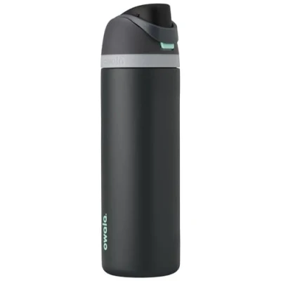 Bild av Owala FreeSip isolerad vattenflaska i rostfritt stål med sugrör för sport och resor, läckagesäker, BPA fri, 700 ml, dimmigt vatten