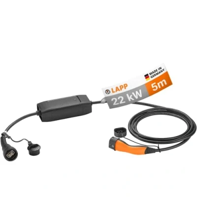 Bild av LAPP Mobile Charging Station Universal Type 2,supplied without adapters, up to 22 kW, 6 m