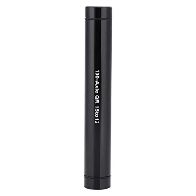 Bild av Cykel Thru Axle Hub Adapter 15mm till 12mm, Cykelhjul Gaffelaxel Fram 12mm Gaffel Snabbkoppling Spett Svart(svart)