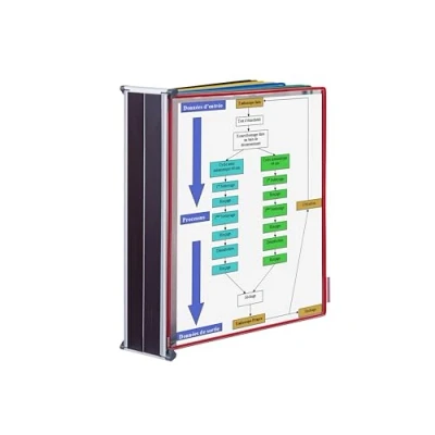 Bild av tarifold Väggställ magnet inkl 10 panel