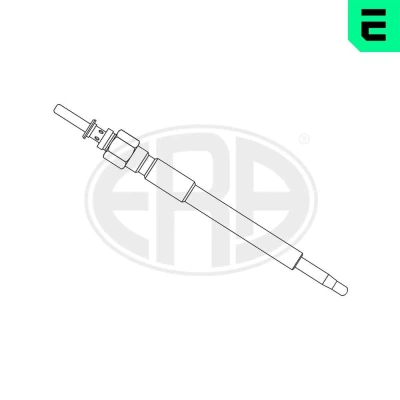 Bild av ERA 886019 Bougie de préchauffage 11V M10X1 OPEL: Astra J 5 portes, Sports Tourer, Zafira B, VAUXHALL: Mk5, Corsa Mk2, Mk6