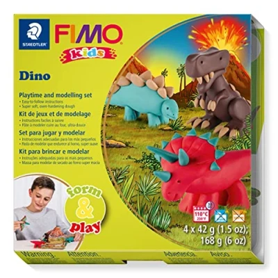 Bild av Staedtler 8034 07 LY Fimo kids Form &amp; Play Dino, Level 2