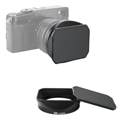 Bild av JJC Svart linsskydd med lock för Fujifilm Fujinon XF 16 mm F1.4 R WR objektiv ersätter LH XF16