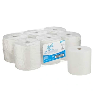 Bild av Scott® Handtork XL 1 lager, 200 mm, vit 6/fp