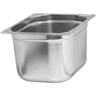 Bild av APS 81204 GN behållare 1/2, gastronormbehållare i rostfritt stål/mått 265 x 325 mm/höjd 100 cm/volym 6 liter