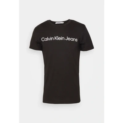 Bild av Calvin Klein Jeans CORE Institutional LOGO SLIM TEE Tshirt med print, Storlek: XS, Zwart