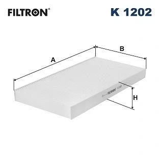 Bild av Filter, kupéventilation FILTRON K 1202