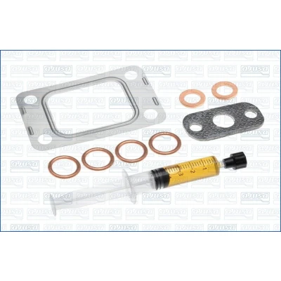 Bild av AJUSA JTC12541 Kit de montage, compresseur with studs, syringe oil avec joints instructions montage IVECO: DAILY 6 Pritsche/Fahrgestell