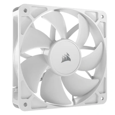 Bild av CORSAIR RS120 120 mm PWM Fläkt Daisy Chain Anslutning Lågbrusig Magnetisk Kupollager Enkelförpackning Vit