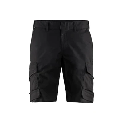 Bild av INDUSTRISHORTS 1446 1832 STRETCH SVART/MÖRKGRÅ C60 Beijerbygg Byggmaterial